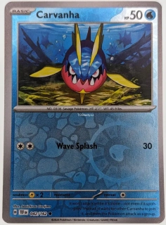 Carvanha - Reverse Holo