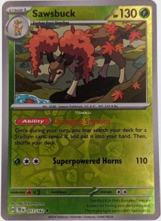 Sawsbuck - Reverse Holo