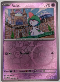 Ralts Paf - Reverse Holo