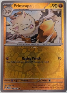 Primeape Paf - Reverse Holo