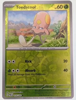 Toedscool Par - Reverse Holo