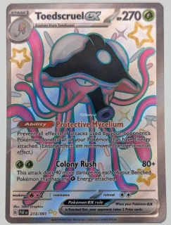 Toedscruel Ex Paf - Shiny Ultra Rare