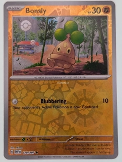 Bonsly - Reverse Holo