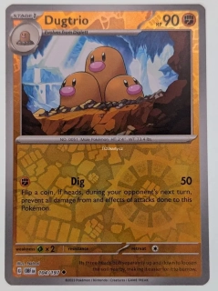 Dugtrio - Reverse Holo