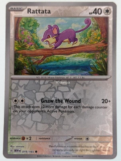 Rattata 151 - Reverse holo