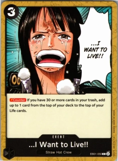 I Want to Live!! (EB01-050)