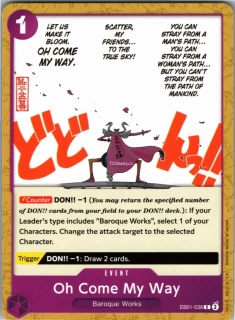 Oh Come My Way (EB01-038)