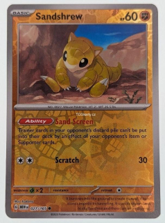 Sandshrew 151 - Reverse holo