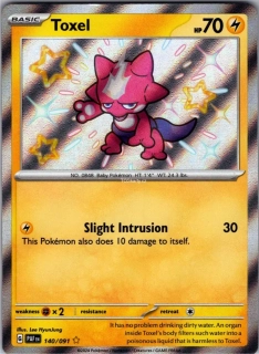 Toxel Paf - Shiny Rare