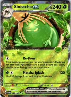 Sinistcha ex - Double Rare