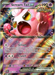 Scream Tail ex - Double Rare