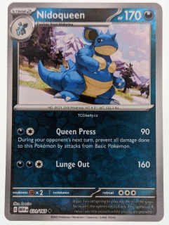 Nidoqueen 151 - Reverse holo