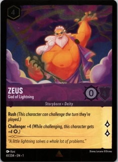 Zeus - God of Lightning - Foil