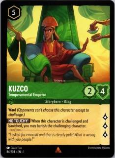 Kuzco - Temperamental Emperor