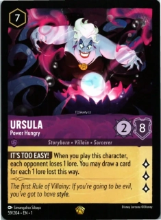 Ursula - Power Hungry