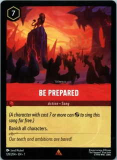 Be Prepared