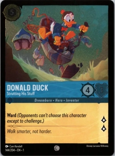 Donald Duck - Strutting His Stuff - Foil