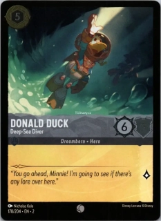 Donald Duck - Deep-Sea Diver - Foil