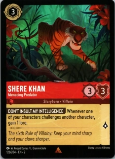 Shere Khan - Menacing Predator (V.1)