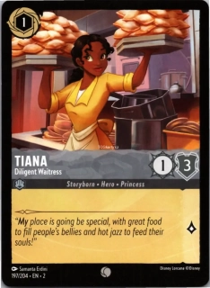 Tiana - Diligent Waitress