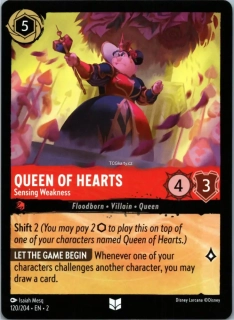 Queen of Hearts - Sensing Weakness