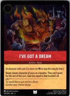 I've Got a Dream - Foil