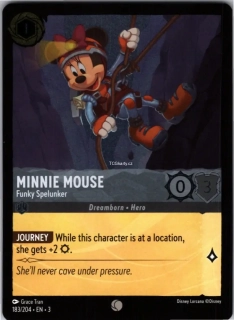 Minnie Mouse - Funky Spelunker - Foil