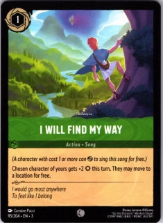 I Will Find My Way