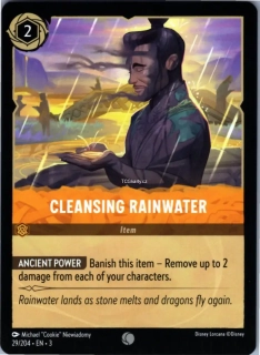 Cleansing Rainwater