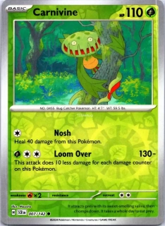 Carnivine - Reverse Holo