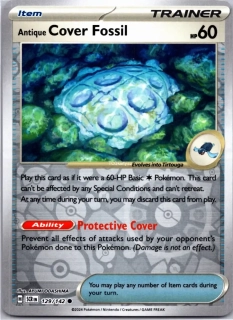 Antique Cover Fossil - Reverse Holo