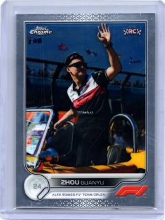 ZHOU GUANYU - 2022 Topps Chrome F1 #66 |