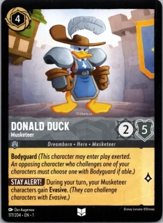 Donald Duck - Musketeer