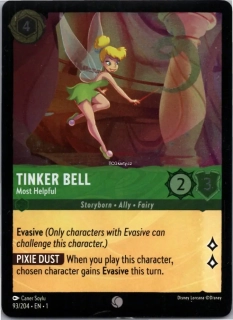 Tinker Bell - Most Helpful - Foil