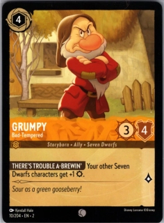 Grumpy - Bad-Tempered