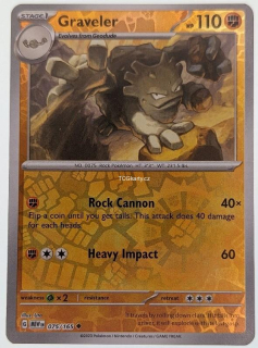 Graveler 151 - Reverse Holo