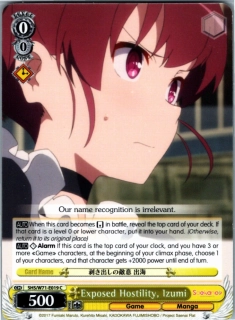 Exposed Hostility, Izumi
