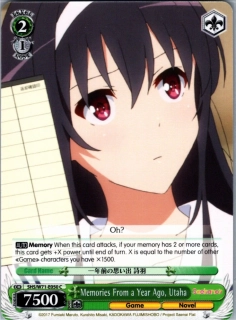 Memories From a Year Ago, Utaha