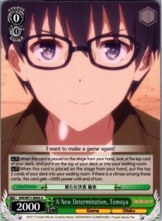 A New Determination, Tomoya