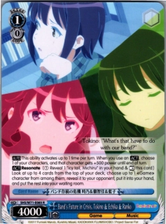 Band's Future in Crisis, Tokino & Echika & Ranko