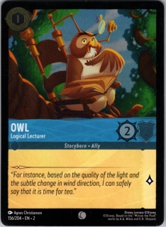 Owl - Logical Lecturer - Foil