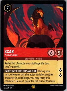Scar - Vicious Cheater
