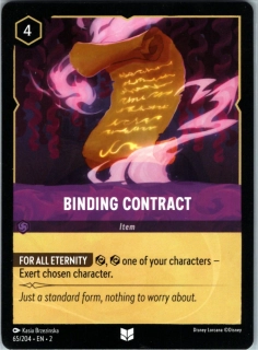 Binding Contract