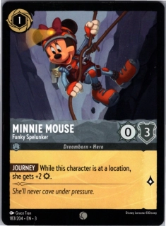 Minnie Mouse - Funky Spelunker