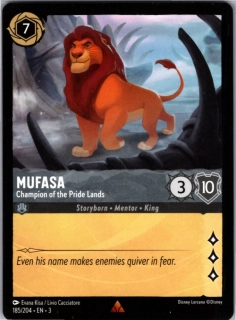 Mufasa - Champion of the Pride Lands