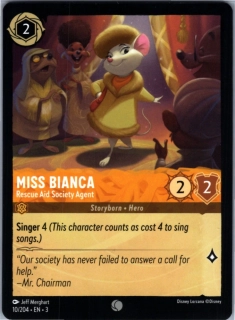 Miss Bianca - International Rescue Aid Society Agent