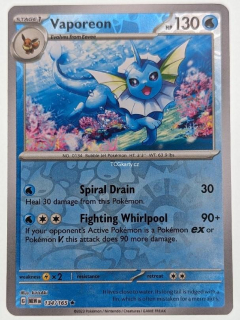 Vaporeon 151 -  Reverse Holo