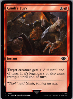 Gimli's Fury
