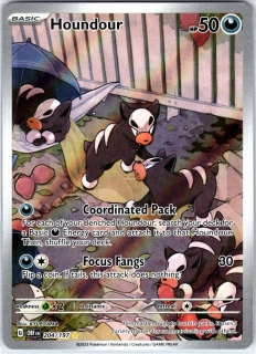 Houndour Obf - Illustration Rare