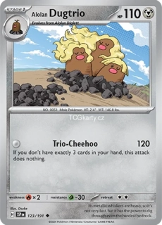 Alolan Dugtrio SSP - Reverse Holo